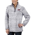 thumbnail image 4 of Women's G-III 4Her by Carl Banks Gray San Francisco 49ers Sherpa Quarter-Zip Pullover Jacket, 4 of 5