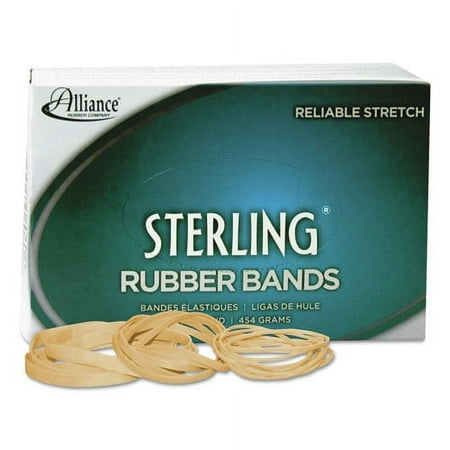 UPC: 0071815243050 | Alliance Sterling Rubber Bands Rubber Bands  30  2 x 1/8  1500 Bands/1lb Box -ALL24305