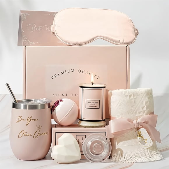 LUNA PARK-6Pzs Regalos de Cumpleaños para Mujeres,kit spa,kit de baño mujera,regalos para mujer,set de regalo para mujer,re