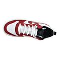 thumbnail image 5 of Nike Court Borough Mid Big Kid's Shoes White/Gym Red/Black 839977-103, 5 of 6