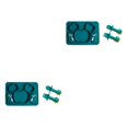 thumbnail image 3 of Transemion Easy To Clean Baby Silicone Tableware Set For Promoting Healthy Eating Habits Made With Silicone blackish green 2Set, 3 of 6