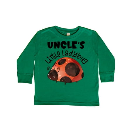 

Inktastic Uncle s Little Ladybug Gift Toddler Boy or Toddler Girl Long Sleeve T-Shirt