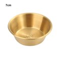 thumbnail image 4 of Ounissouiy Cuenco para salsa de acero inoxidable, dorado, vajilla para servir condimentos, juego de comida hecha de 304 Cocina y Comedor 7cm (oro), 4 of 6