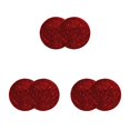 thumbnail image 4 of Scienceny Portavasos para coche Alfombrilla redonda Interior Antideslizante Almohadilla de diamantes de imitación Accesorio Rojo Type1 NO1, 4 of 6