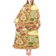 thumbnail image 3 of Albornoz de manta con mangas con estampado de pizza de fondo, 3 of 4