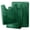 Hunter Green, variant on 3-Piece Memory Foam Bath Mat Set - Ultra Soft, Non-Slip & Absorbent Bathroom Rugs - Machine Washable, 3 Convenient Sizes(Light Gray)