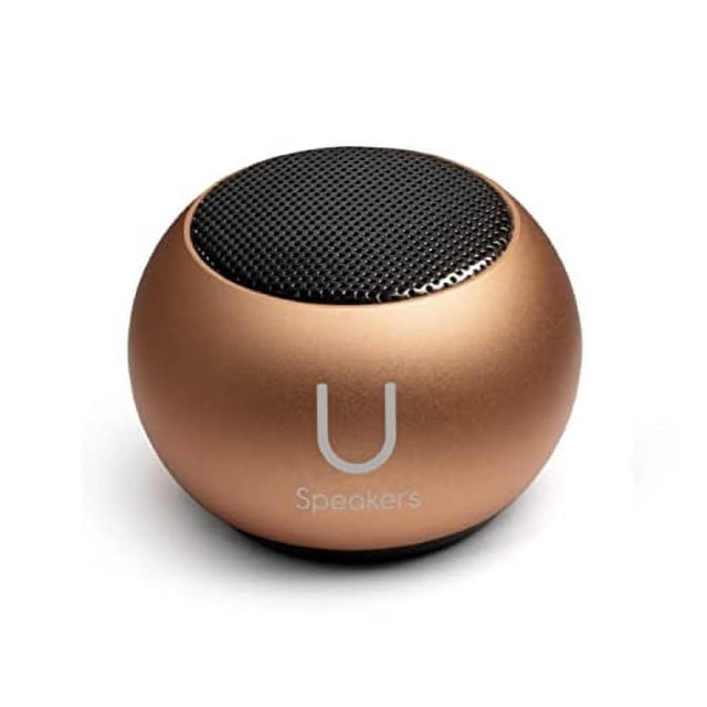 Minialtavoz Fashionit U | Elegante Bluetooth 5.0 inalámbrico portátil con micrófono incorporado y obturador remoto | ¡Mini altavoz perfecto para el hogar, fiestas y actividades! Dispositivo pequeño, s