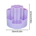 thumbnail image 3 of Clearance Pencil Barrel under $5,Four 360 Rotating Pen Holder Large Capacity Desk Organizer Cosmetic Storage Box Desktop Fixed Organizer Storage Desktop Accessories Classroom Home, 3 of 4