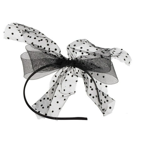80s Lace Headband 4 Pack 80 S Party Hair Band With Bow
