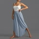 thumbnail image 1 of WILLBEST Pantalones Casuales elegantes para Mujer, de Pierna Ancha, Cintura Alta, Yoga, Hippie, Playa, Talla Grande, Palazzo para Mayor Comodidad y Versatilidad. Extra Grande, 1 of 4