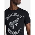thumbnail image 4 of Ford Men's and Big Men's Buckin' Bronco Graphic Tee with Short Sleeves, Sizes S-3XL, 4 of 5