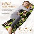 thumbnail image 5 of Easygdp Avocado Keep Calm Long Body Pillowcase - Super Soft Microfiber Body Pillow Case - Envelope Closure, Cool, Anti-Fading- 20x54 in, 5 of 8