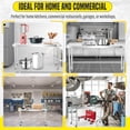 thumbnail image 4 of Stainless Steel Work Table 48x24x35 Inch, Commercial Kitchen Prep Table Metal Table for Restaurant and Home, 4 of 7