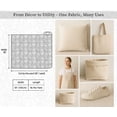 thumbnail image 7 of Printed Cotton Canvas Fabric by Soimoi | Floral Pattern - Gray | 56 Inch Wide | Sold by the Yard | Heavy Duty Craft & Upholstery Fabric, 7 of 7