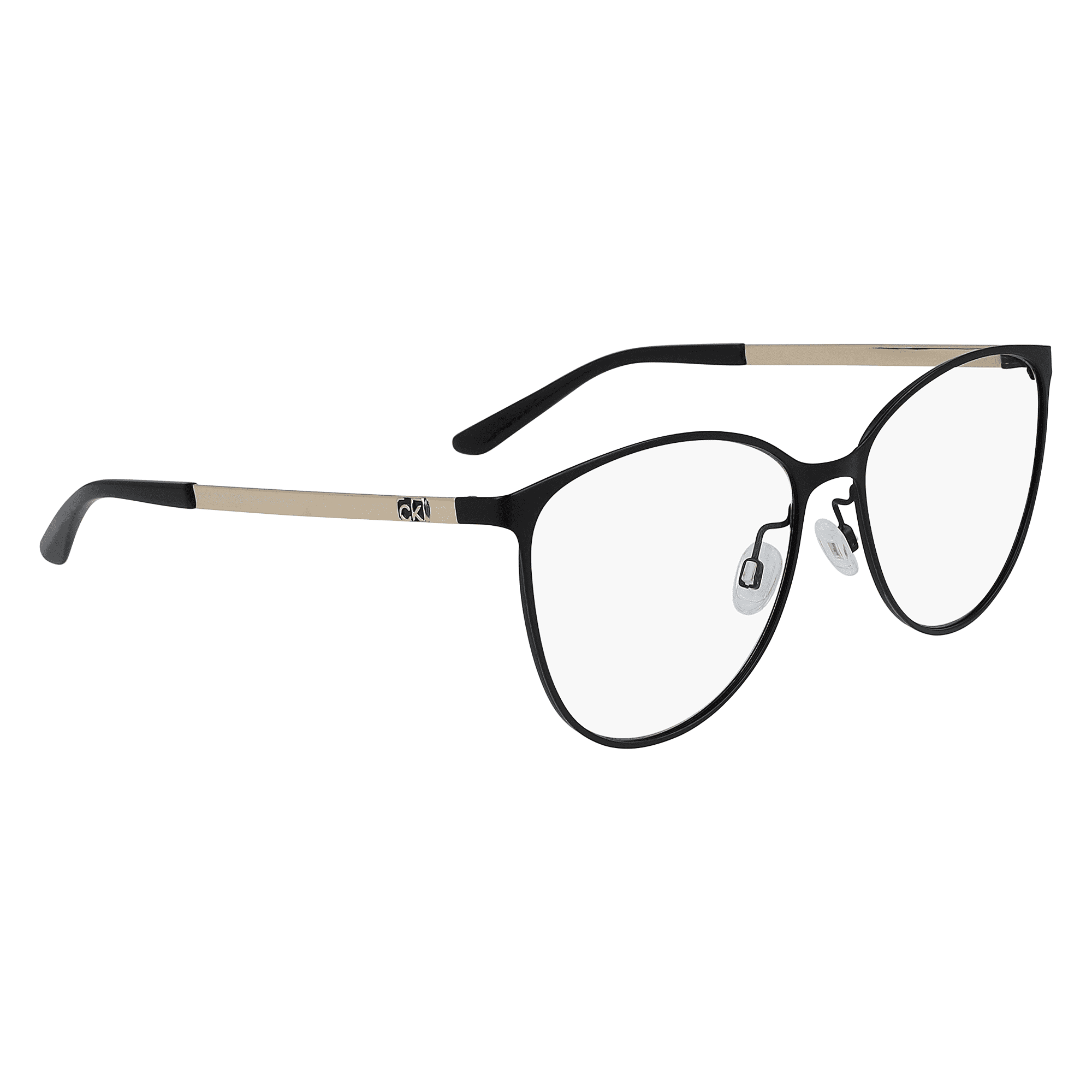 Calvin Klein Womens CK20130G Rx'ble Eyeglasses with Case, Matte Black