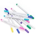 thumbnail image 2 of ZPSHYD Stylos Effaçables à L'eau, Stylos De Marquage De Tissu Disparaissant Stylo Marqueur De Tissu à Encre Effaçable, 12-PACK 7-COLor Water, 2 of 14