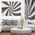 thumbnail image 1 of Fractal 3D Black N White Tunnel, 1 of 3