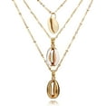 thumbnail image 1 of HSHDLDF Collier Coquillage Puka pour Femmes Hommes Collier Surfeur Coquillage Cordon Collier Collier Ras du Cou Perles Colorées Collier Ajustable Été Boho Hawaii Boucle Perle Collier Bijoux Coquillage Naturel, 1 of 6
