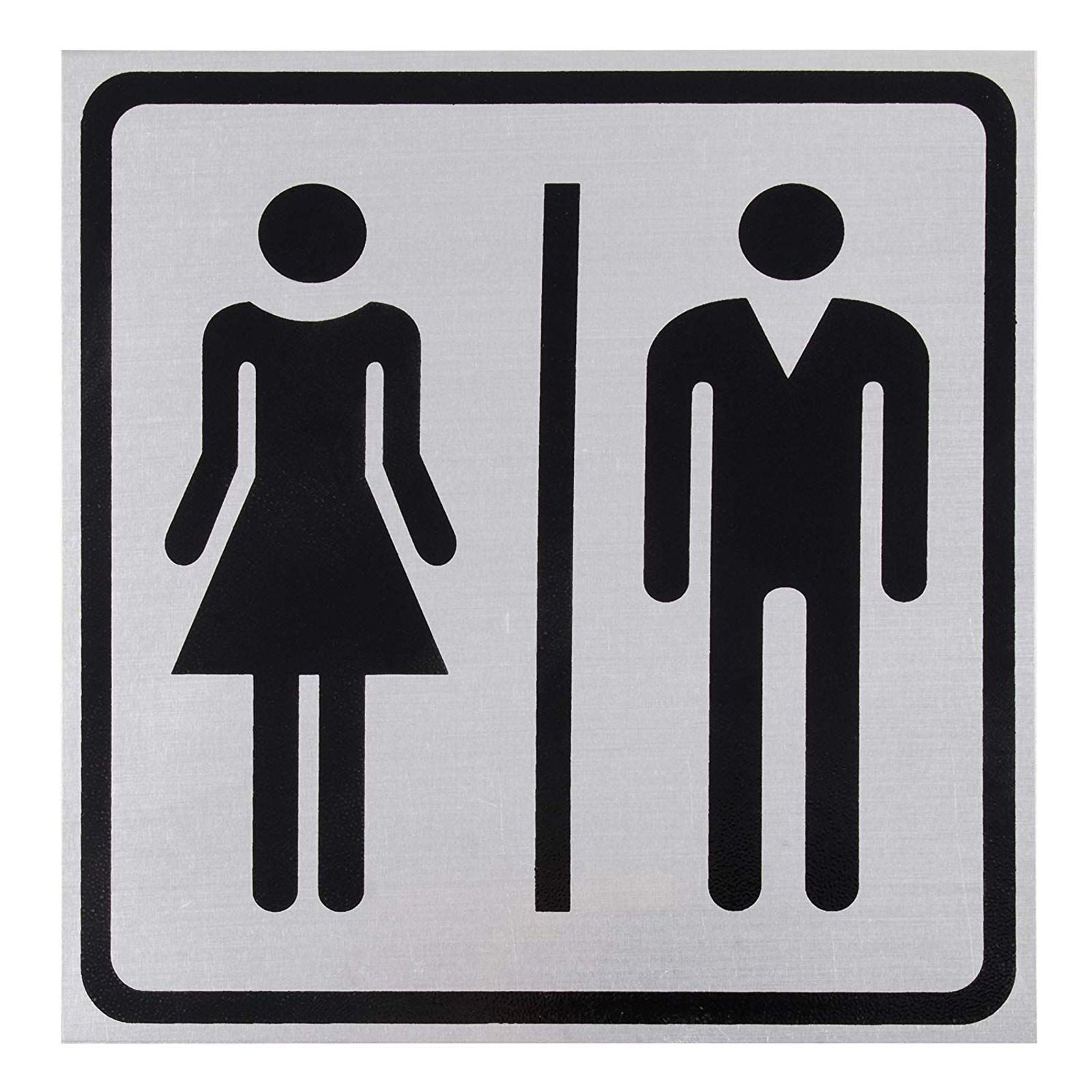 Ladies and Gents Suitable for any Workplace Large Wooden Unisex Toilet Sign 