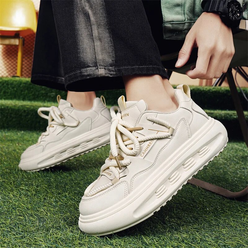 Shoes For Men Sneakers Fashion Summer Casual Platform Tennis Sports Outdoor Hiking Designer Luxury Work Leather Skateboard Black 8786 40 Walmart