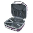 thumbnail image 6 of AMKA - Gem Hardside Carry On and Weekender Luggage Set, Hard Sided Luggage with Spinner Wheels, 2-Pieces, Suitcase and Toiletry Bag, (20-Inch and 12-Inch) Purple, 6 of 7