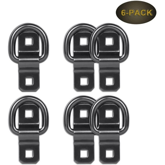 Anneaux D Ancres d'Attache 3/8 "High Duty 6000 Livres Résistance à la Rupture pour RV nbsp Camper Pickup nbsp Remorque Contrôle de la Cargaison, Liage