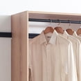 thumbnail image 3 of Klair Living Devi Oak Wall Mounted Walk in Wood Closet System, 3 of 5