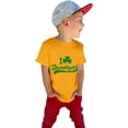 thumbnail image 6 of XIMIN Kids' St. Patrick's Day Soft Short-Sleeve Crew Neck T-Shirt - Distressed Green "I Love Shenanigans" Graphic, Festive Irish Top for Boys & Girls, 6 of 7