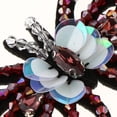 thumbnail image 4 of Apliques de mariposa de cristal Zulema Clip para zapatos Charm Ropa Bolsas Adorno Artesanal rojo, 4 of 8