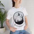 thumbnail image 2 of Witch TShirt, I Identify As A Witch TShirt, Flying Witch TShirt, Sizes S-3X, 2 of 3