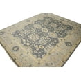 thumbnail image 3 of Gray Floral 8X10 Oushak Chobi Oriental Rug, 3 of 11
