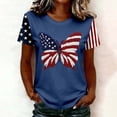 thumbnail image 1 of MAIHAN Usa 250th Anniversary T-Shirt American Flag Shirts 250 Years Independence Tee Womens Summer Tops Patriotic Freedom Semiquincentennial Shirt for 250th Year, 1 of 3