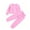 Pink, variant on vdgthytj Kids Boys Girls 2 Piece Sweatsuits Long Sleeve Crewneck Pullover Sweatshirts Jogger Sweatpants Fall Athleisure Outfits(1-2 years,Yellow)