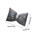 thumbnail image 4 of AIYUQ.U Car Shiny Pillow Waist Back Rhinestone Bow Headrest Driver Neck Pillow, 4 of 9