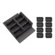 thumbnail image 5 of Caja organizadora de barajas de cartas con cierre magnético, versátil funda para tarjetas Negro Gris, 5 of 9