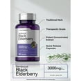 thumbnail image 2 of Black Elderberry Capsules 3000mg | 180 Pills | by Horbaach, 2 of 6