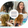 thumbnail image 6 of DIY 384 Pcs Pony Beads 11.5x9mm Large Hole Pony Beads Mixed Color Hair Beads with Hair Beader for Hair Braiding Friendship Bracelets Jewelry Making Hole: 5.5mm DIY, 6 of 8