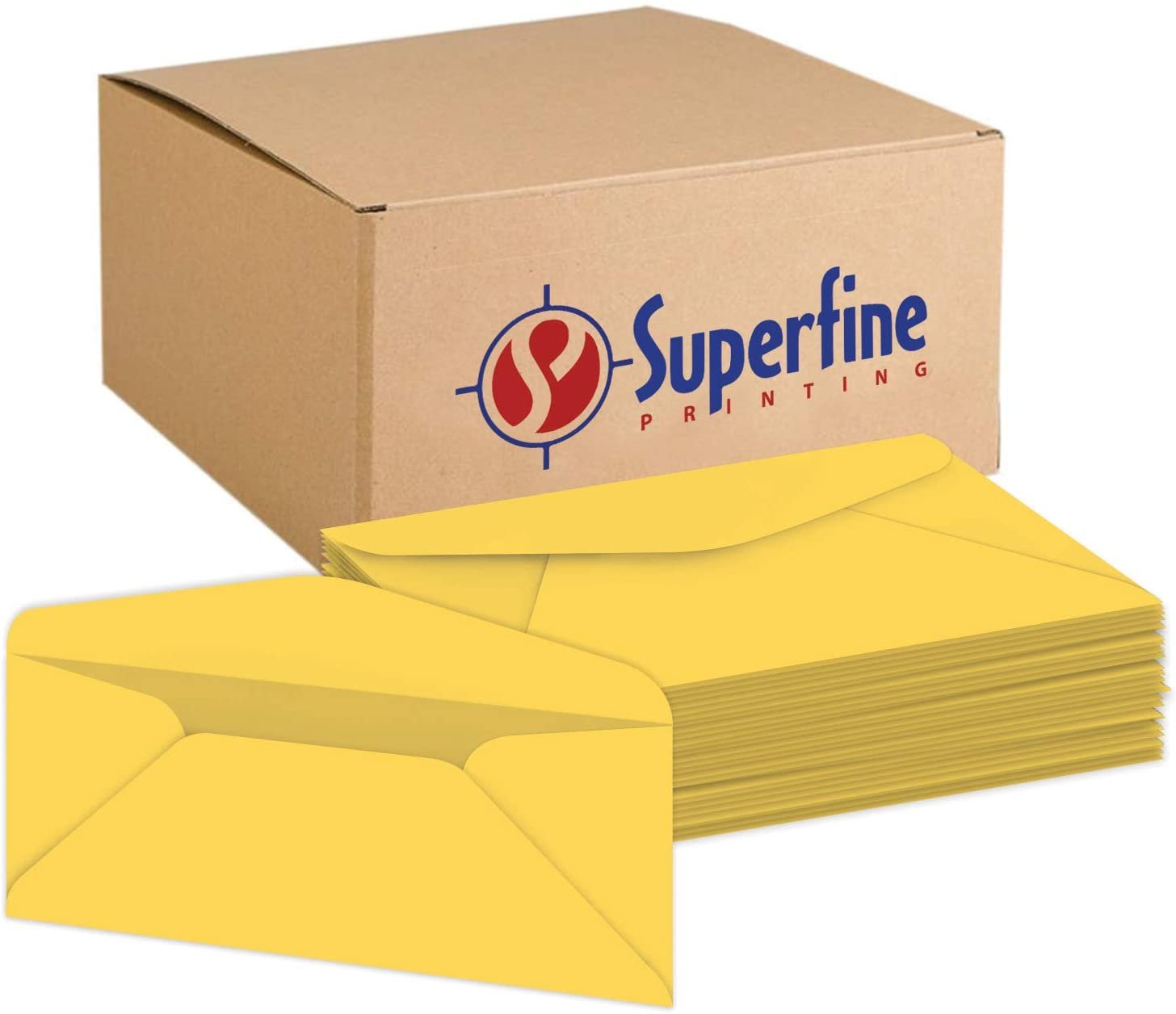 Premium Pastel Colored 10 Business Envelopes for Holiday, Office