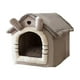 thumbnail image 2 of Caseta plegable para perros, caseta para perros pequeños, medianos y gatos, cálida para invierno, para chihuahuas, productos para mascotas, cesta, cueva para cachorros, sofá, caseta para gatos., 2 of 6