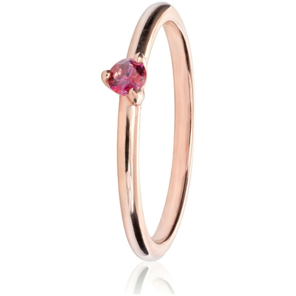 Pandora Rose Red Solitaire Ring - 189259C01-54