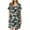 Green, variant on Clearance! EQWLJWE Women's Summer Casual Dress Sweet & Cute V-Neck Mini Dress with Pocket Short Sleevele Ruffle Dress
