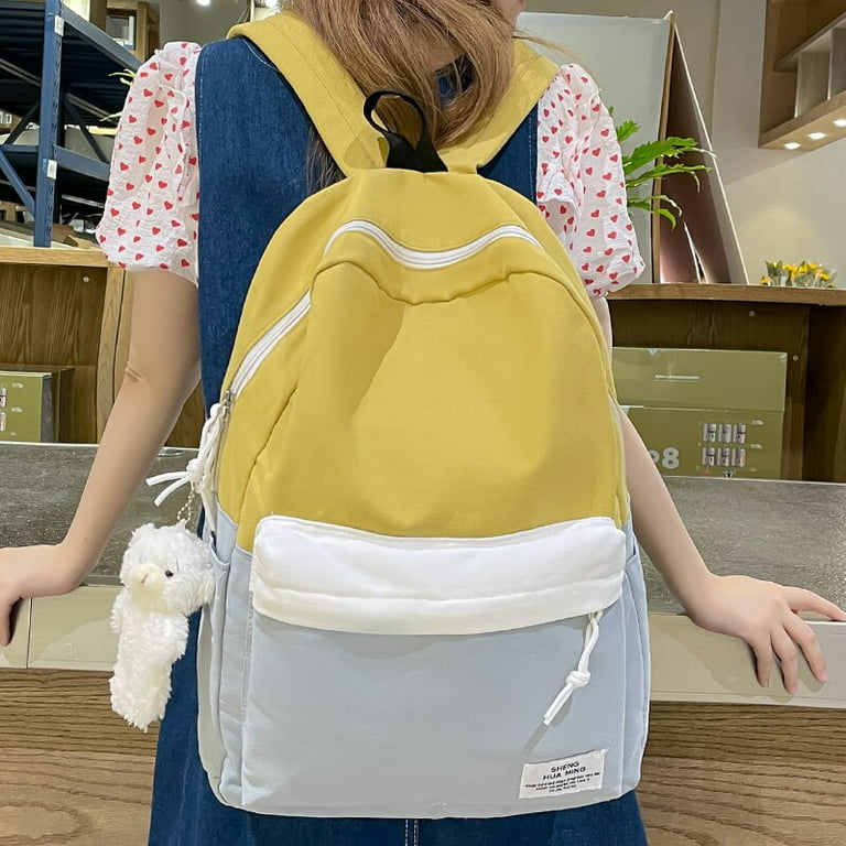 College Backpacks, Canvas Travel Backpack, School Shoulder Bag
