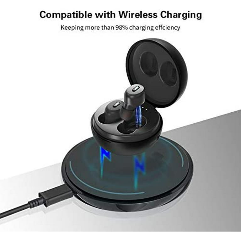 XClear Wireless Earbuds with Immersive Sounds True 5.0 Bluetooth in-Ear  Headphones w/ Charging Case 