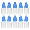 thumbnail image 4 of Uxcell 0.17 oz Empty Small Mouth Squeezable Eye Liquid Dropper Bottle Plastic Blue 10 pcs, 4 of 6