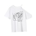 thumbnail image 1 of Camiseta de mujer con cuello redondo, camiseta básica cómoda de moda, camisetas de verano para viaje M, 1 of 10