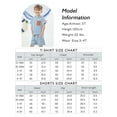 thumbnail image 6 of CARETOO Toddler Boy Summer Short Clothes Sets Hooded Tee Matching Shorts Set 2PCS 1-5T Little Boys Cotton Fabric Casual Sporty Outfits, 6 of 8