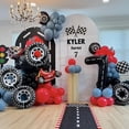 thumbnail image 3 of Globos Hazyore Cars de 30 cm para decoración de fiesta de cumpleaños, 6 unidades, 3 of 7