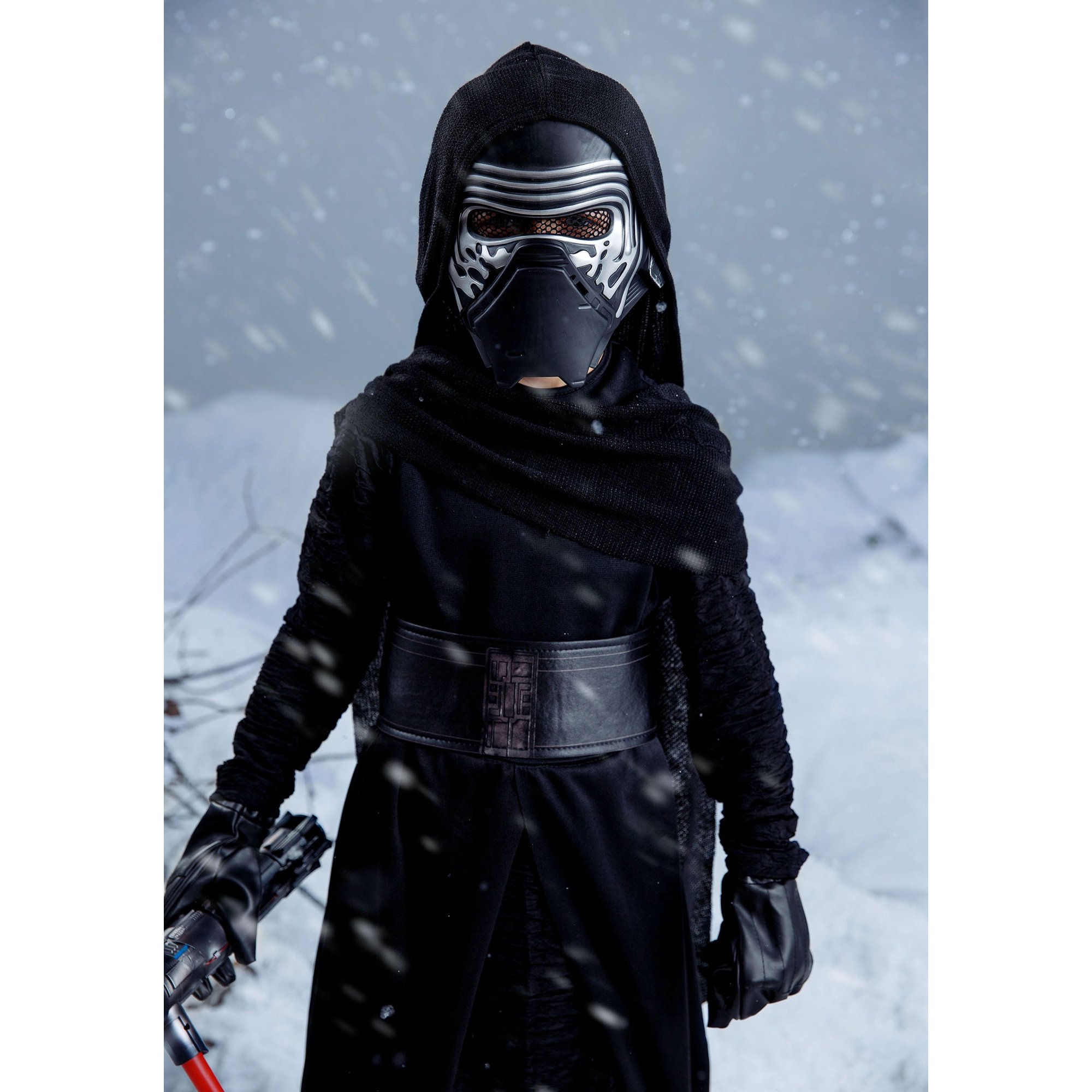 Rubie's Star Wars Kylo Ren Deluxe Kids Costume - Small, Includes Robe, Cape, Belt & Mask