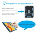 thumbnail image 3 of For iPad 10.2 2019 Case,iPad 7th Generation Case with Pencil Holder Kickstand Shockproof Three Layer Heavy Duty Protective Cover with Tempered Glass Screen Protector -Blue, 3 of 11