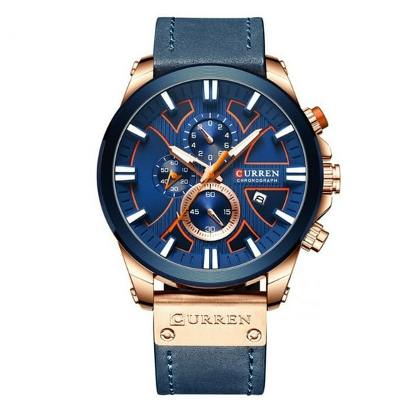 Reloj Curren KREC8303 azul Hombre Cuarzo
